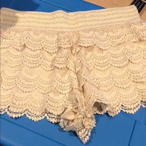 Lace shorts